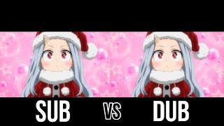 Santa Eri Moments ❤️ English Sub VS Dub Comparison
