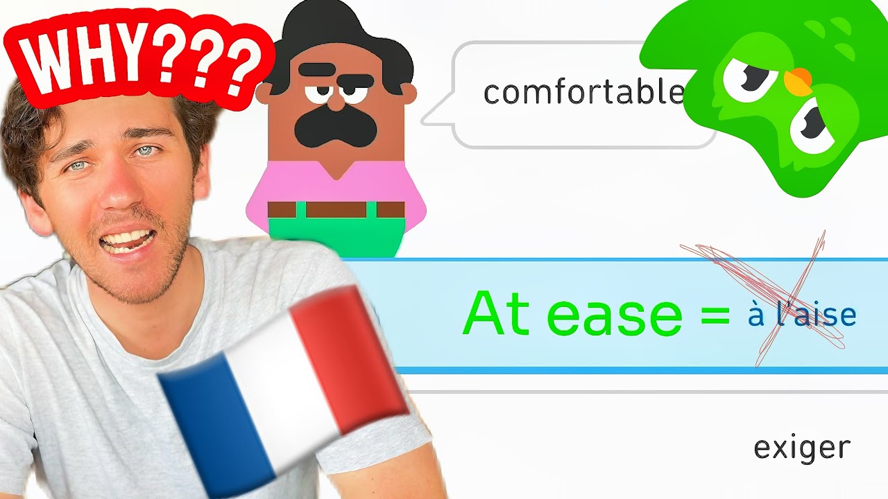 I speedran French Duolingo as a native speaker and failed spectacularly