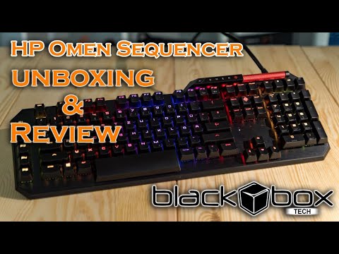 HP OMEN Sequencer Unboxing & Review | RGB Fastest Mechanical Keyboard | BlackBox Tech