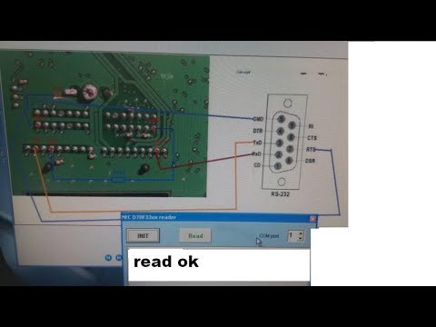 RCD 310/510 Code From NEC D70F33xx + EEPROM. كود راديو من النت - YouTube