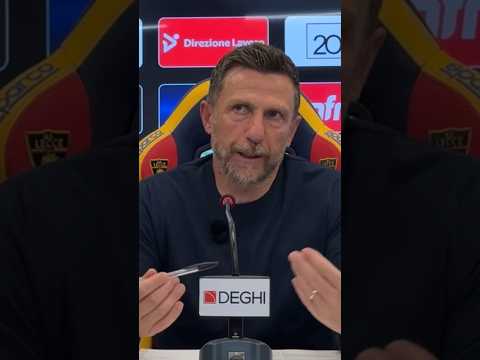 Video ?Di Francesco nella conferenza stampa pre Lecce-Juventus Pt.2