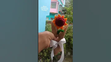Https Www Facebook Com Share 1FSdgv1Mfi Crochet Sunflower Wool 