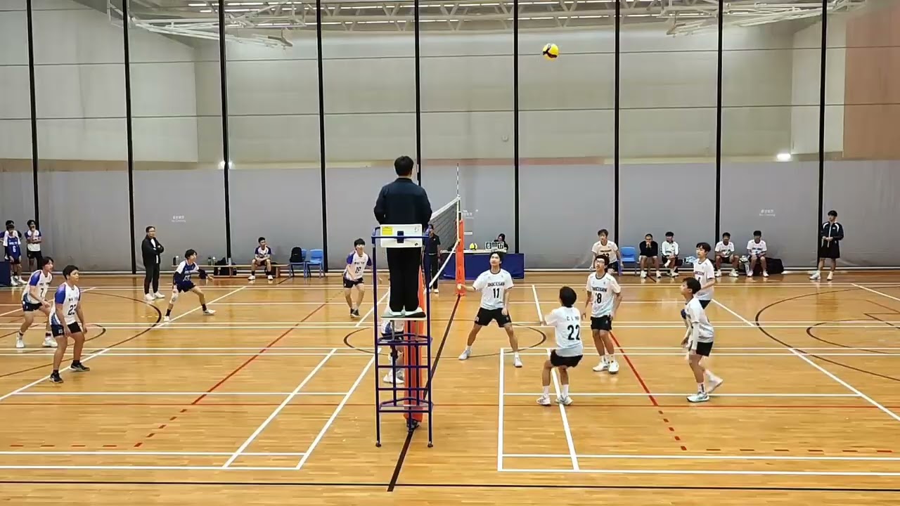 2025-11-12 全港中學校際排球比賽 2025-26 第一組初賽 乙組 拔萃 vs 華仁 第一局 