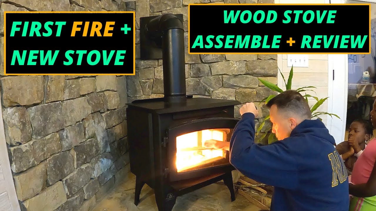 Wood Stove Assemble + Review - Timberwolf Economizer 2100 - Teaching My  Girls How to Start a Fire - YouTube