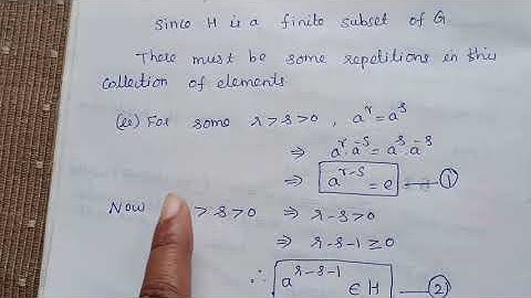Subgroup - Lemma 2.4.2 #  Algebraic Structures # TAM5A # explained in Tamil