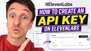 How To Make An API Key On ElevenLabs (2026)