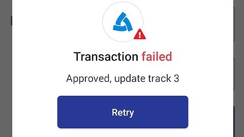 Transaction failedApproved, update track 3Retry Spice money problem solve