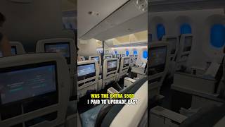 Was this $500 seat upgrade on Westjet from Paris to Calgary worth it? I think so!