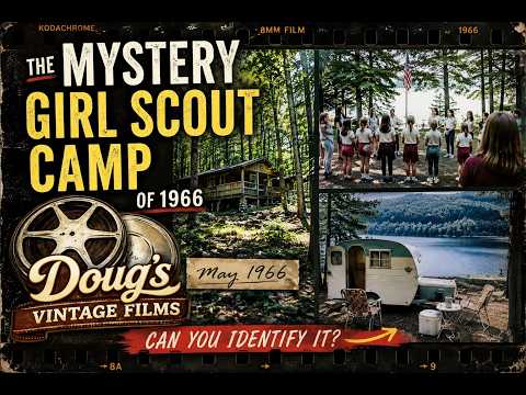 The Mystery Girl Scout Camp of 1966  Forgotten 8mm Family Film
