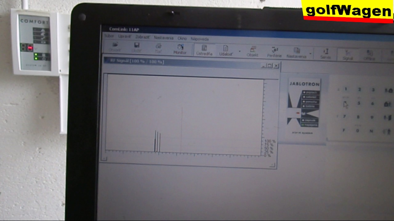 JA 80T programer for Jablotron 60 device tracking JA60 on PC