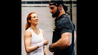 Becky Lynch And Seth Rollins Workout Challenge Each Other - Wrestle Gossip