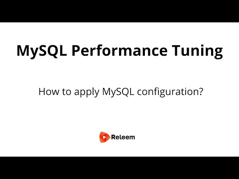 How to change MySQL configuration