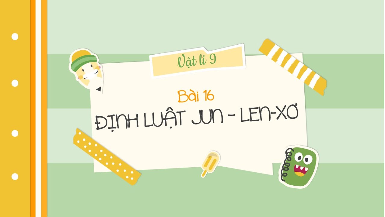 Bài 16: Định luật Jun - Len-xơ - Vật lí lớp 9 - OLM.VN - youtube