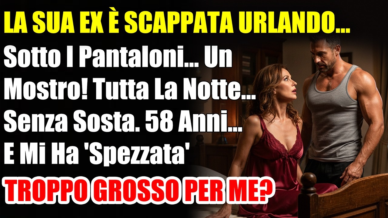 La sua ex moglie è fuggita terrorizzata, ma io a 58 anni ho voluto finalmente scoprire...