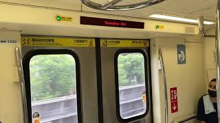 台北捷運 R線 C381型 民權西路-圓山丨ETT