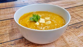 Sopa CREMOSA de calabaza ? Crema de zapallo casera