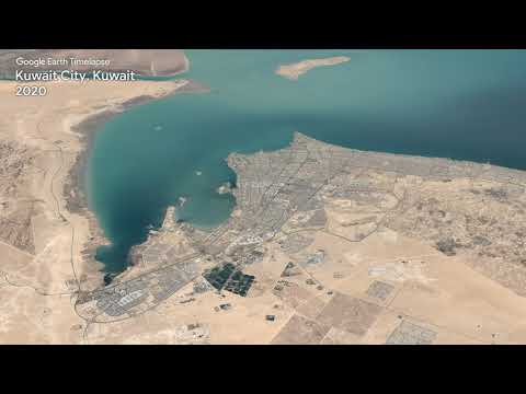 Google Earth Timelapse: Kuwait City, Kuwait - Google Earth Timelapse: Kuwait City, Kuwait