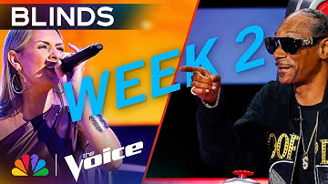 Show-Stopping Blind Auditions from Week 2 | The Voice | NBC