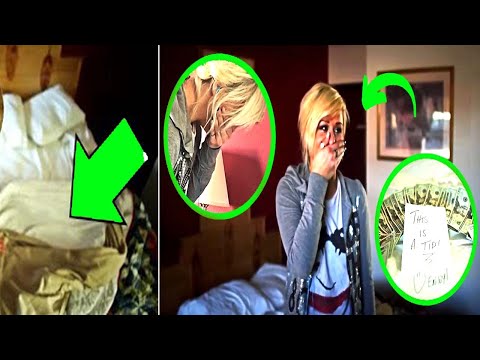 Maid Cleaning Hotel Bedroom Instantly Breaks Down After Lifting The Blankets I Can't Believe