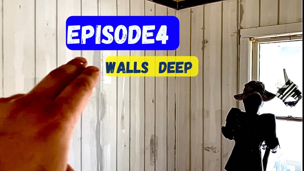 How to make wall paneling look like sheetrock YouTube