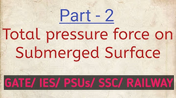 16. Total pressure force on Submerged Surface (Part - 2)