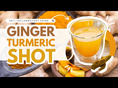 Turmeric Powder And Ginger Powder Shot Recipe