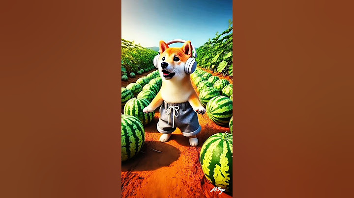 The cute puppy wanted a summer smoothie watermelon #ai #dog #cute #cutedogs #trending #shorts #funny