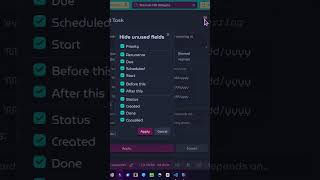 Personalize the Tasks Plugin Modal Window | Obsidian