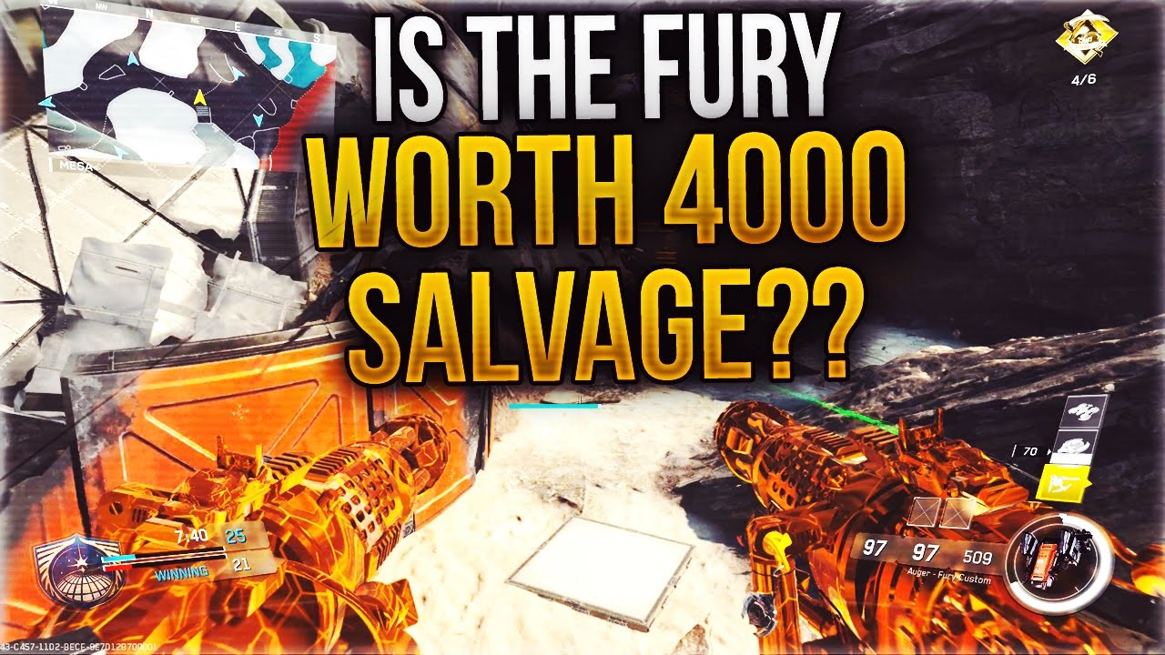 AUGER FURY: NEW EPIC AKIMBO LMG in INFINITE WARFARE! (NEW EPIC WEAPON VARIANTS)