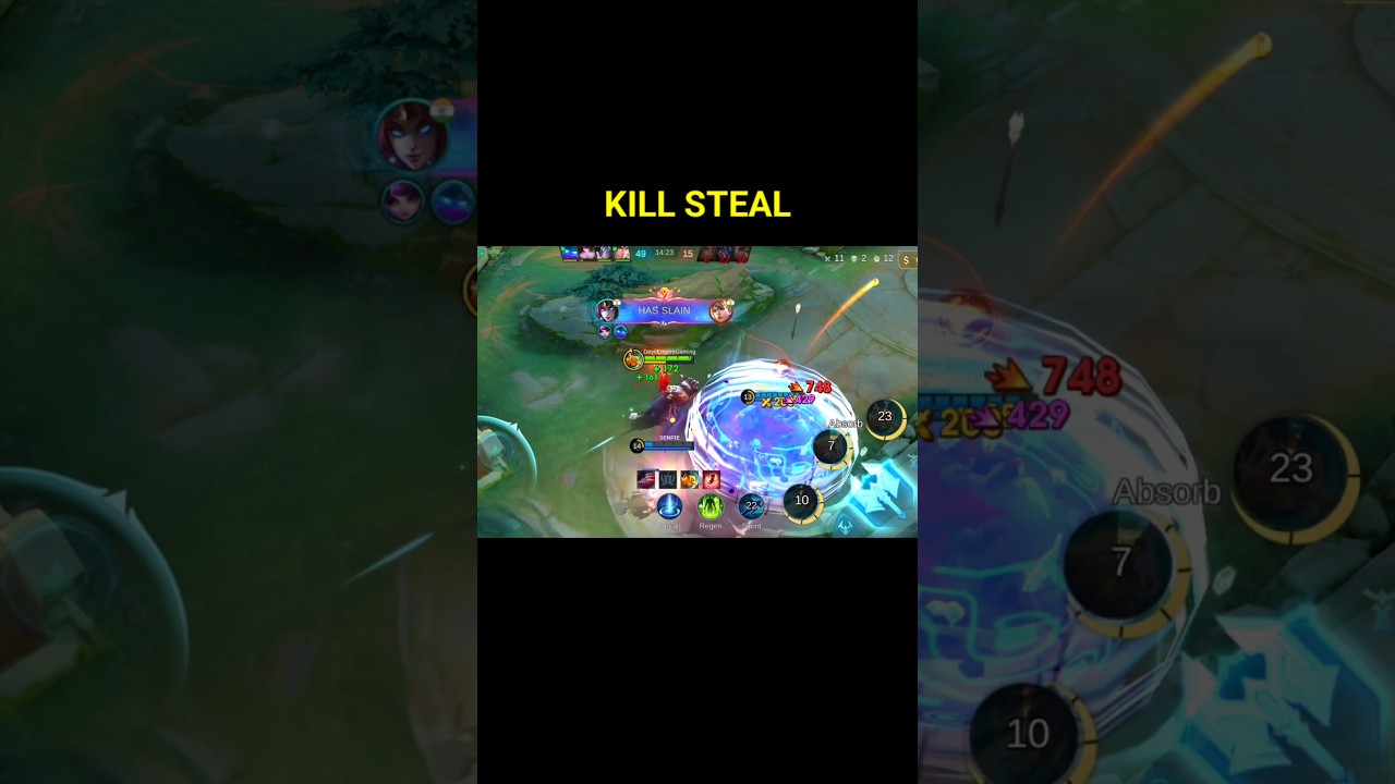 MOBA LEGENDS 5v5 IRITHEL GAMEPLAY KILL STEAL 
