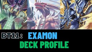 [Digimon TCG] BT11 National Tournament 2022 Examon Deck Profile!