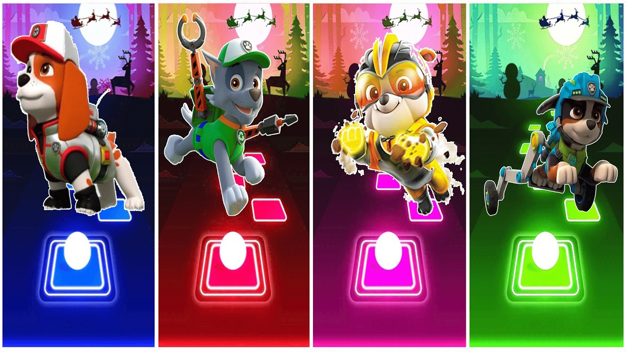 Ai 🆚 Rocky 🆚 Rubble 🆚 Rex.🎶 Who Is Best?