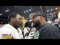 I RAN DOWN ON ADRIEN BRONER & DEEN THE GREAT - THREATS & HUGS