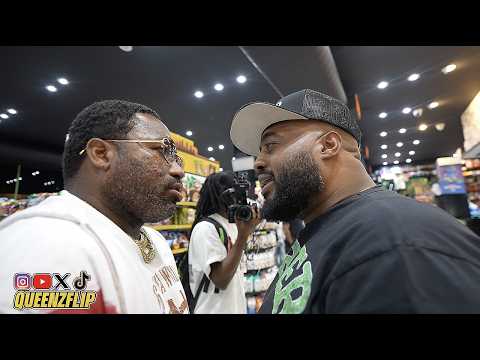 I RAN DOWN ON ADRIEN BRONER & DEEN THE GREAT - THREATS & HUGS