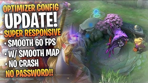 Update!!! Config ML Anti-Lag | Battleground Optimizer Smooth 60FPS - Smooth Map on Low Graphics