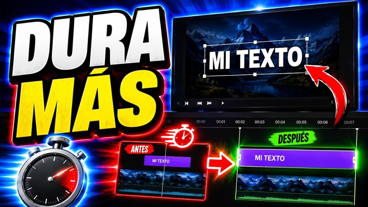Cómo ajustar la duración del texto en Canva elige cuándo aparece y desaparece