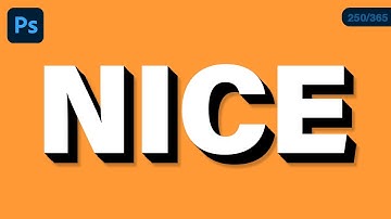 Easy 3D Text Effect in Photoshop