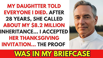 My Daughter Told Everyone I Was Dead For 28 Years — Until She Heard About My $8.2M Inheritance