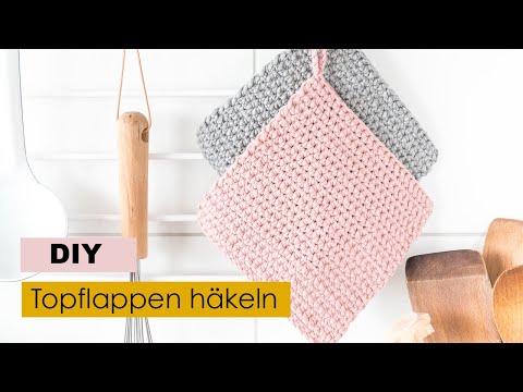 Video: Wie Man Topflappen Häkelt