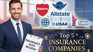 Top 5 Best All-Round Insurance Companies in the USA (2025 Review)