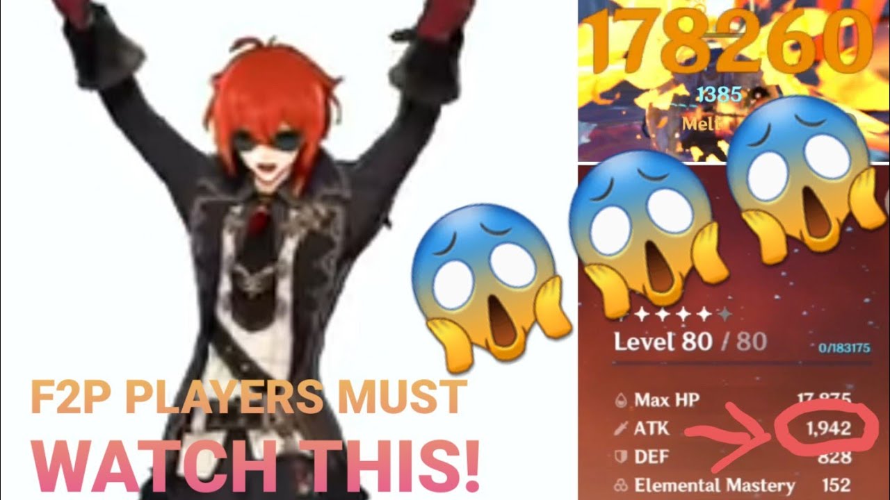 REAL Diluc DPS Carry Showcase & PRO TIPS YOU NEED TO KNOW! (Don't be