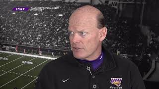Mark Farley interview, UNI hosts Missouri State - Nov. 16, 2018(1 of 3)