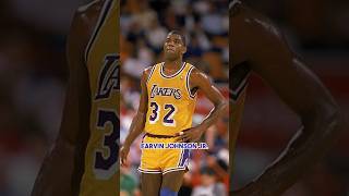Magic Johnson the man that could play all 5 positions and NBA legend 🏆
