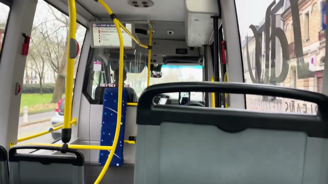 TAO A bord du Dietrich City 23 n°134 ligne 20 direction Pont de L’Europe 