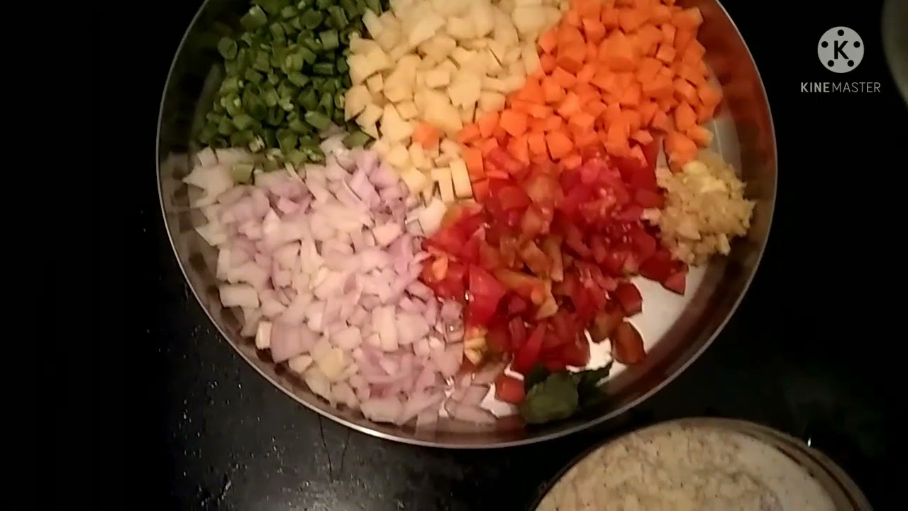 Vegetable Kuruma 😋😋😋 Full video!! pressure cooker!!! delicious!! yummy