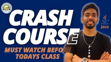 Day 2 Crash Course Computer Class 10 ICSE ISC Java Programming