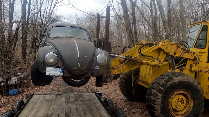 Old VW Beetle Parked 53 years Found