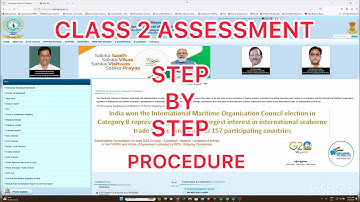 Procedure for giving CLASS 2 Assessment (step by step)INDIAN COC 2024