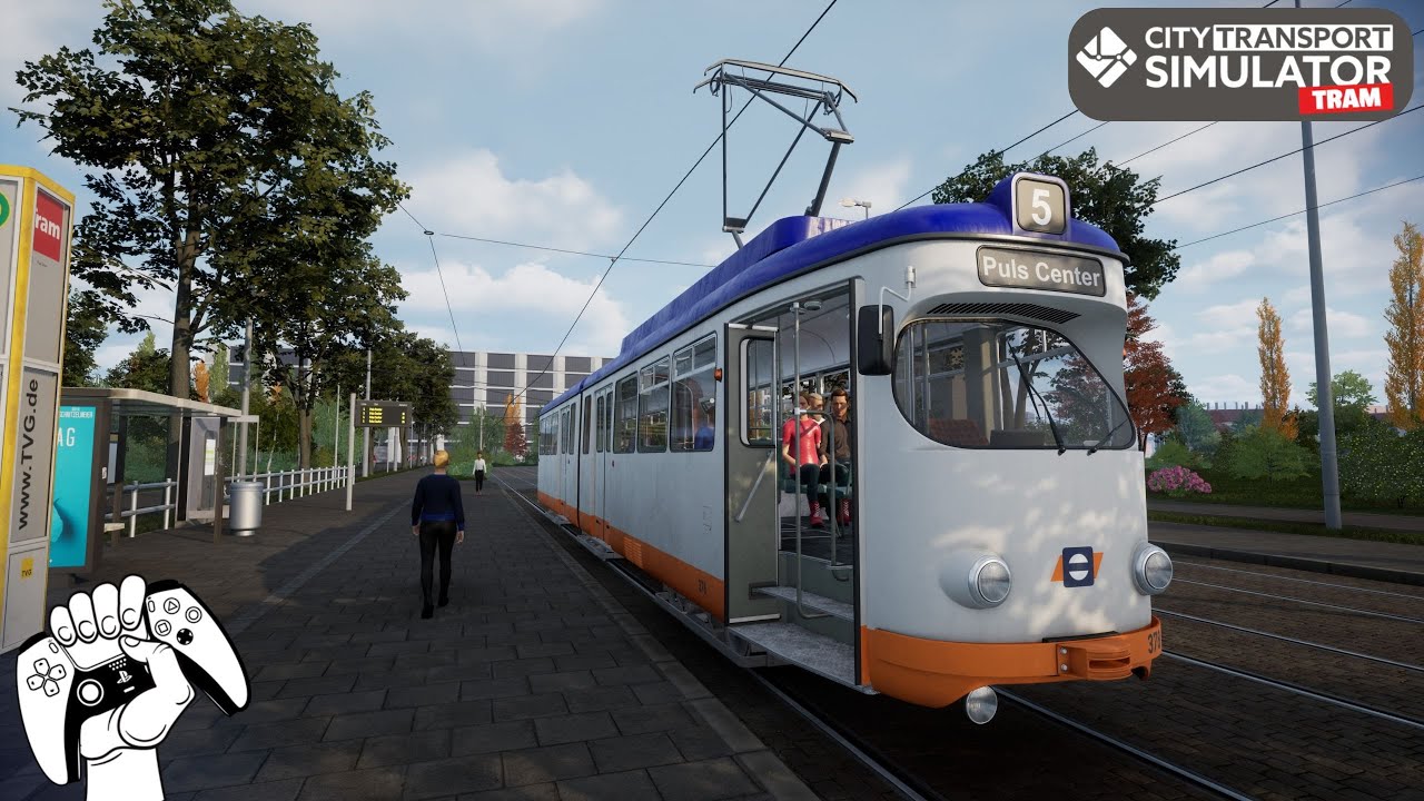 CITY TRANSPORT SIMULATOR – Petit trajet avec ce TRAM (PS5)