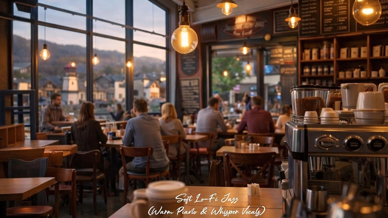 Soft Lo-Fi Jazz (Warm Piano & Whisper Vocals) |40min| Where Late Winter Stayed ❄